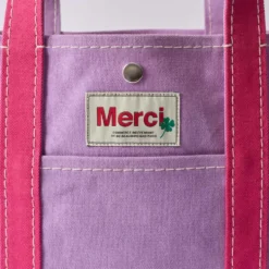 Merci - Cabas Candide - Lila & Fuchsia
