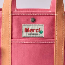 Merci - Cabas Candide - Rose & Abricot