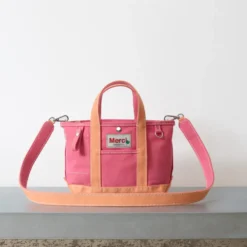 Merci - Cabas Candide - Rose & Abricot