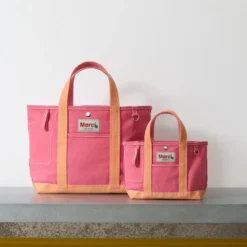 Merci - Cabas Candide - Rose & Abricot