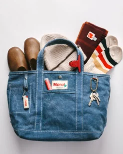 Merci - Cabas Candide Uni - Denim