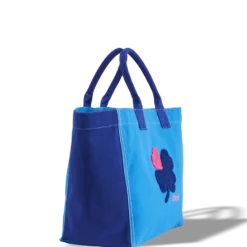 Merci - Cabas Tréfle Bouclette - Bleu
