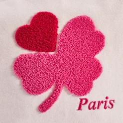 Merci - Cabas Tréfle Bouclette - Rose