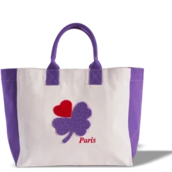 Merci - Cabas Tréfle Bouclette - Violet