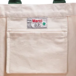 Merci - Cabas Tréfle Bouclette - Vert