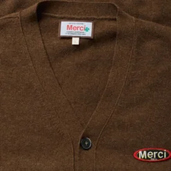 Merci - Cardigan Charlie - Marron