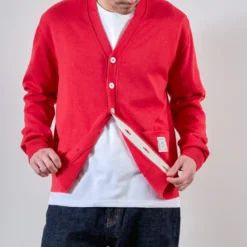 Merci - Cardigan Maximilien - Rouge