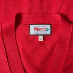 Merci - Cardigan Maximilien - Rouge