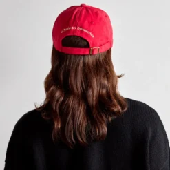 Merci - Casquette Miroir - Rouge & Ecru
