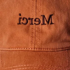 Merci - Casquette Miroir - Terracotta & Marron