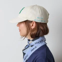 Merci - Casquette MP - Ecru & Vert