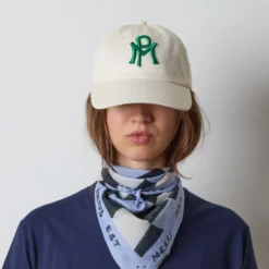 Merci - Casquette MP - Ecru & Vert