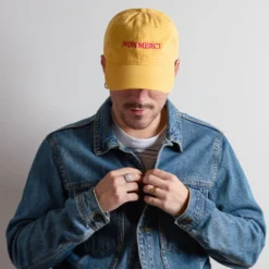 Merci - Casquette Non Merci - Jaune & Rose