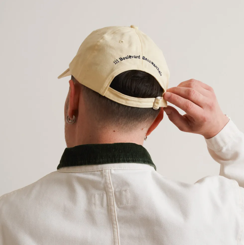 Merci - Casquette Trèfle Patch - Jaune