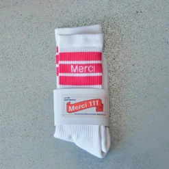 Merci - Chaussettes en coton - Fushialili