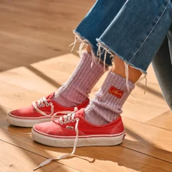 Merci - Chaussettes Sacha - Mauve