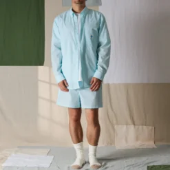 Merci - Chemise Basile - Turquoise