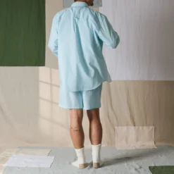 Merci - Chemise Basile - Turquoise