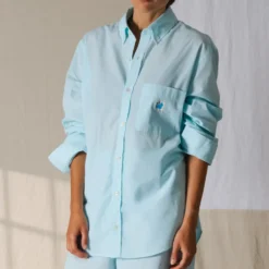 Merci - Chemise Basile - Turquoise