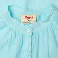Merci - Chemise Victoria - Bleu