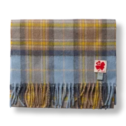 Merci - Echarpe en cachemire Harry - Bleu et Jaune