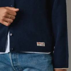 Merci - Gilet Iris - Bleu