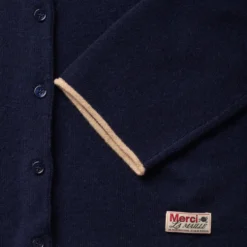 Merci - Gilet Iris - Bleu