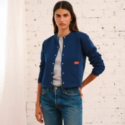 Merci - Gilet Rose - Marine
