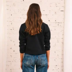 Merci - Gilet Rose - Noir