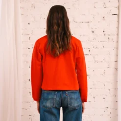 Merci - Gilet Rose - Rouge