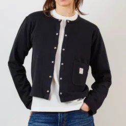 Merci - Gilet Rose Trèfle - Noir