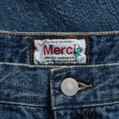 Merci - Jeans Droit Trèfle - Stonewash