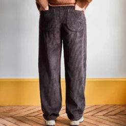 Merci - Pantalon en velours côtelé - Chocolat