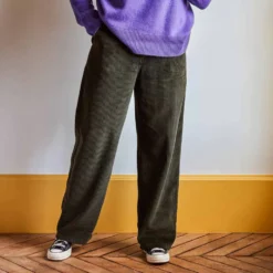 Merci - Pantalon en velours côtelé - Kaki