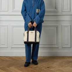 Merci - Paris Bag - Ecru & Noir