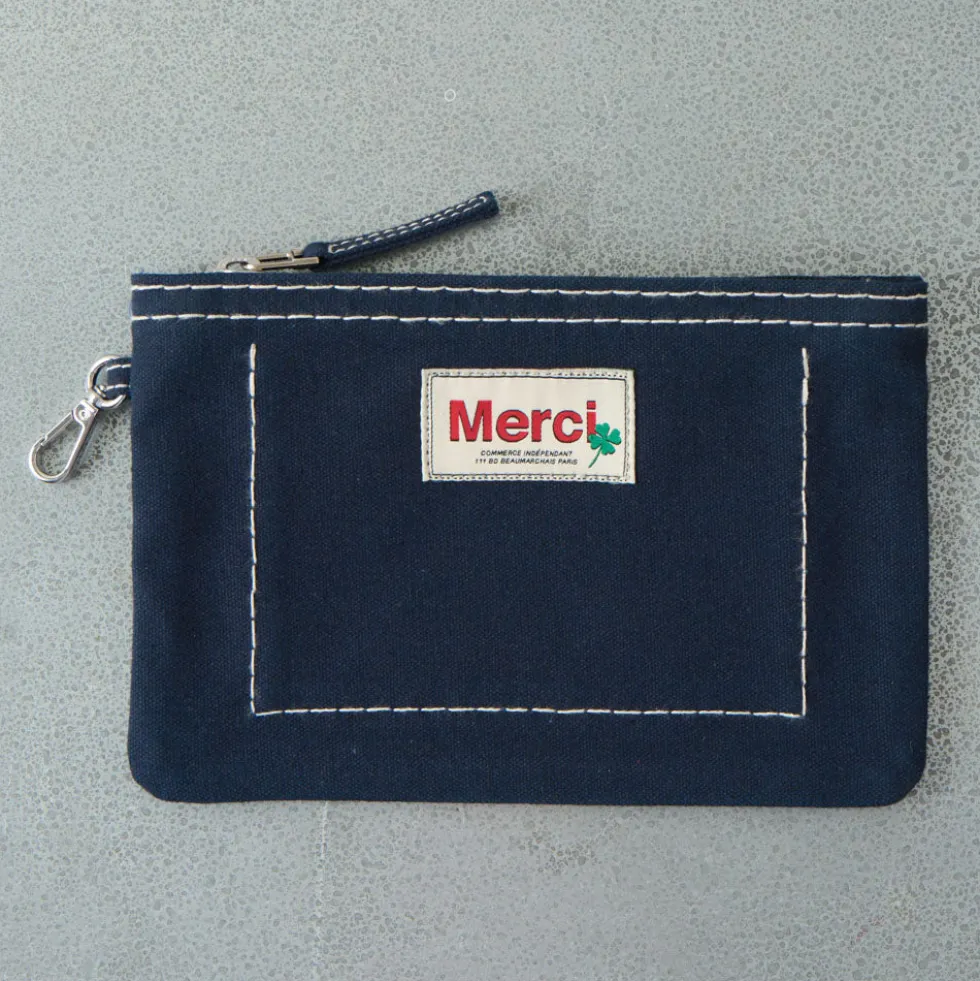 Merci - Pochette Candide - Marine