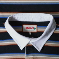 Merci - Polo Caden Stripes - Noir