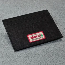 Merci - Porte Carte Plat - Noir