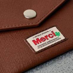 Merci - Porte Carte à Rabat - Camel