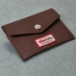 Merci - Porte Carte à Rabat - Chocolat
