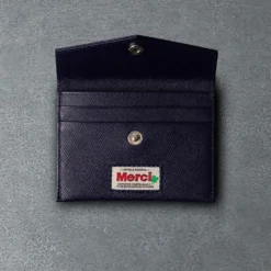 Merci - Porte Carte à Rabat - Marine
