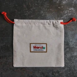 Merci - Porte Carte à Rabat - Noir