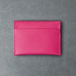 Merci - Porte Carte à Rabat - Rose