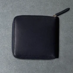 Merci - Porte Feuille Zip - Marine