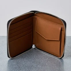 Merci - Porte Feuille Zip - Noir