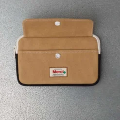 Merci - Porte Monnaie Candide M - Beige & Noir