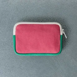 Merci - Porte Monnaie Candide - Rose & Menthe