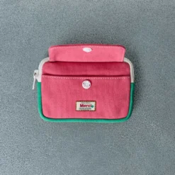 Merci - Porte Monnaie Candide - Rose & Menthe