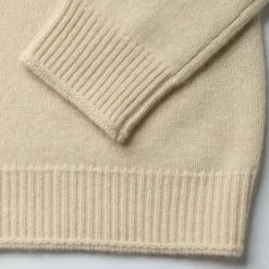 Merci - Pull Charlotte - Blanc Cassé