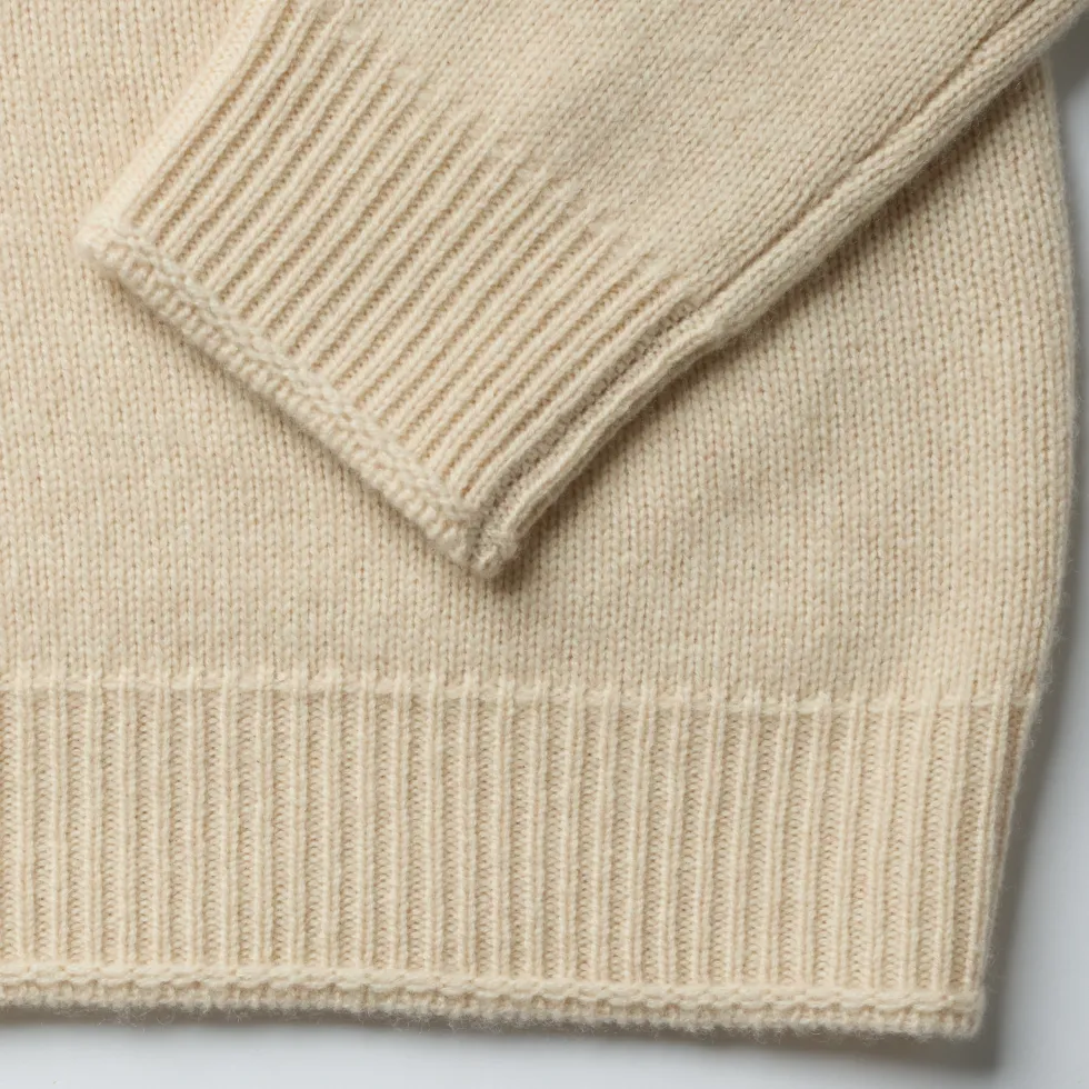 Merci - Pull Charlotte - Blanc Cassé